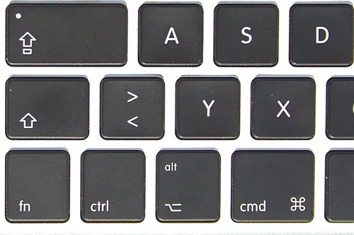 ノートパソコンのキーボード
